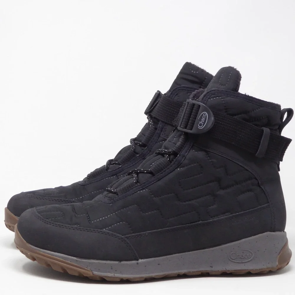 Chaco Womens Borealis Quilt Waterproof Boots Black JCH108402 9.5
